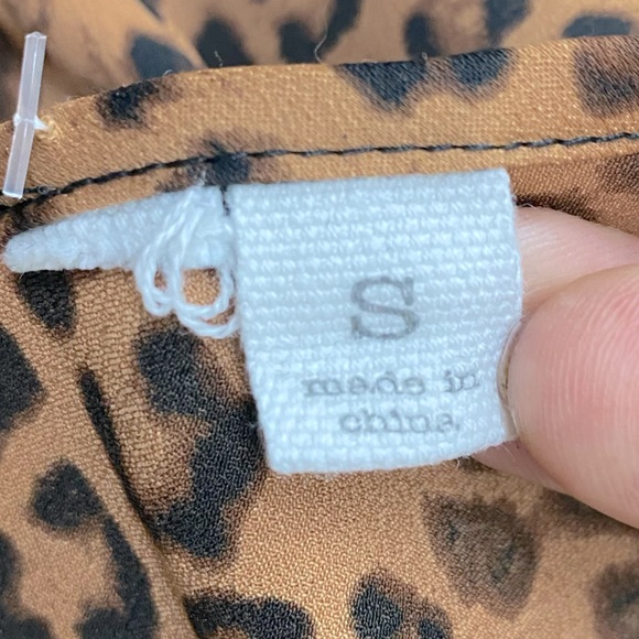 Y2K Vibes Leopard Print Mini Slip Dress W Spaghetti Straps S - Picture 3 of 14